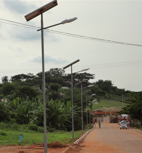 40W solar street light in Lagos, Nigeria
