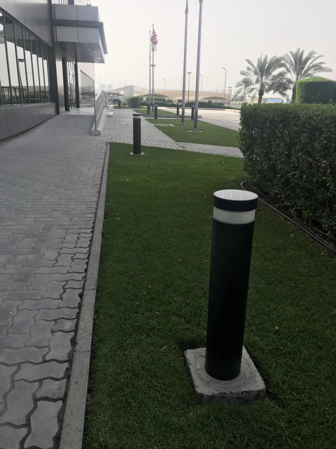 007 solar bollard lights in Dubai