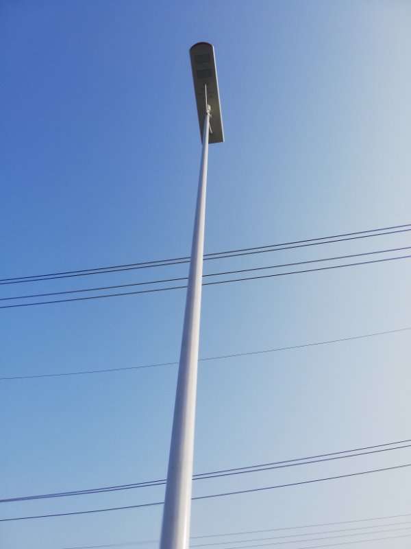 120W AIO solar street light