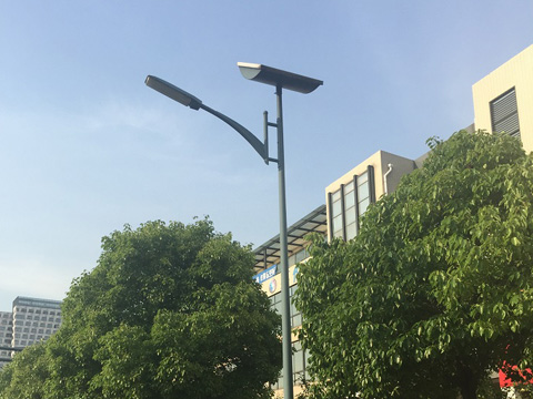 20W solar street light heat dissipation