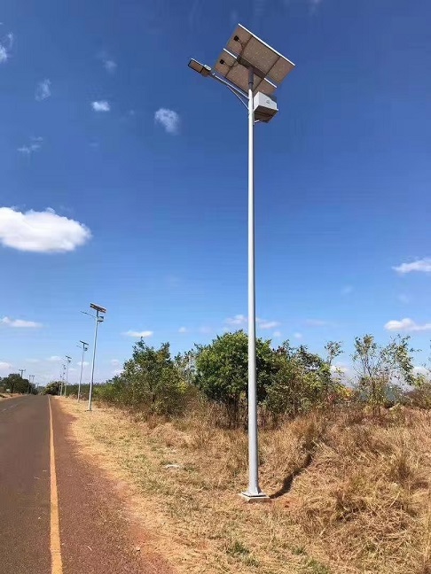 60W regular solar street light in Kenya